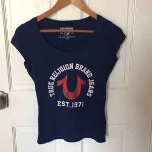 True Religion V Neck